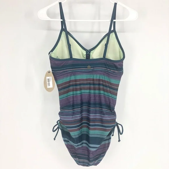 PRANA NWT MOOREA ONE PIECE SWIM ALANTIC PONTOON SM - Picture 4 of 13